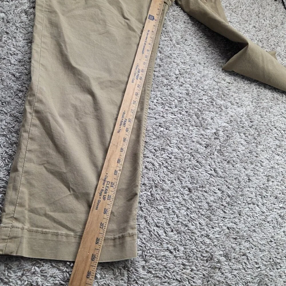 American Eagle Pants Mens 36x29 Tag 36x32 Beige Loose Easy Baggy Tags READ